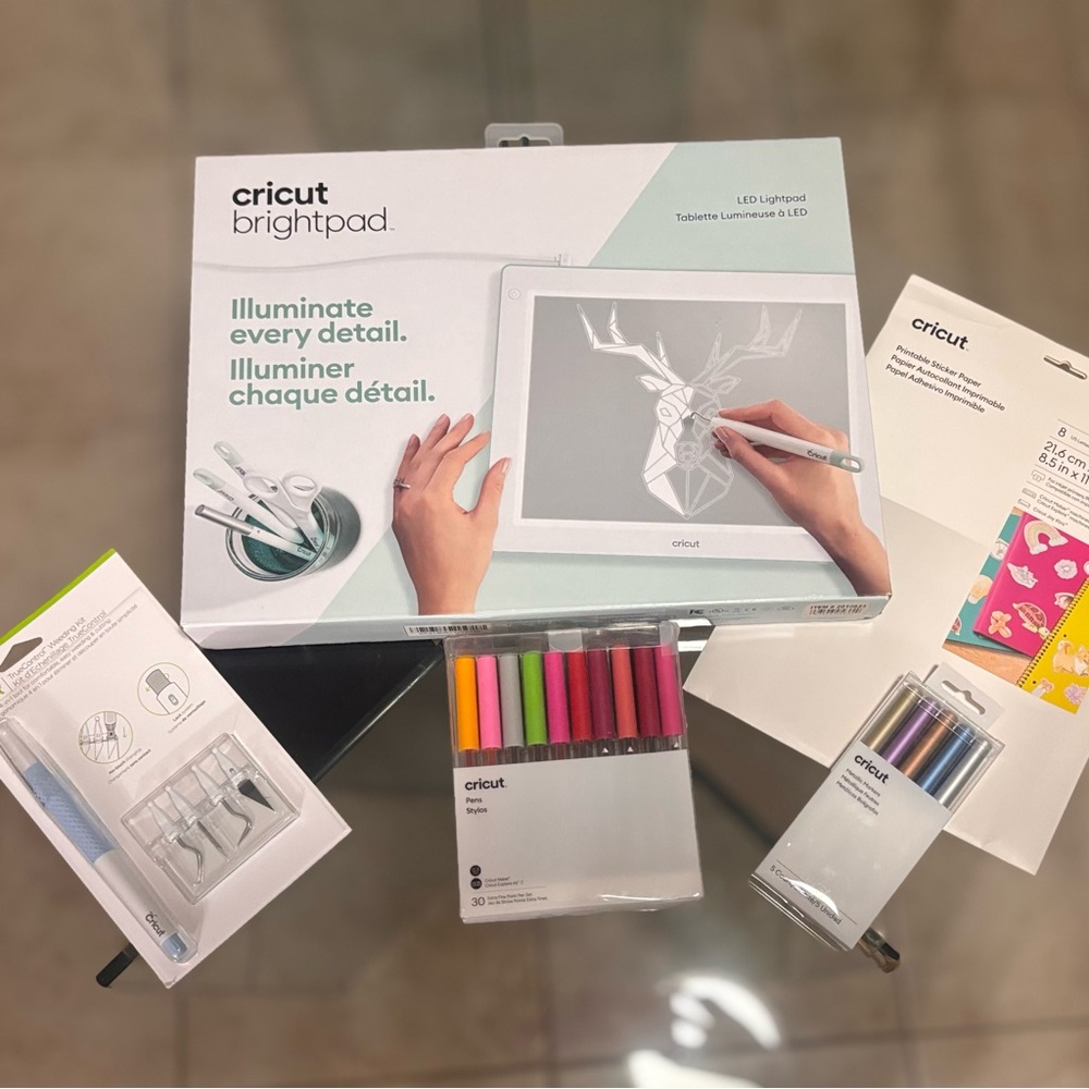 Cricut BrightPad Bundle of 5 #NIB Products!